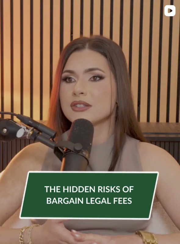 Interview clip: the hidden risks of bargain legal fees